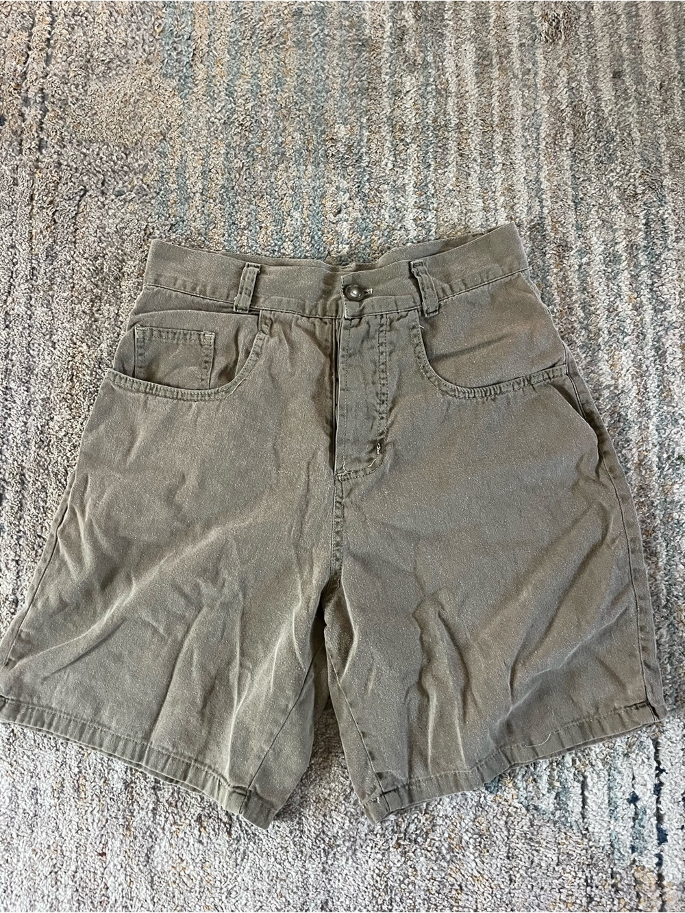Women’s Vintage Olive Green Shorts